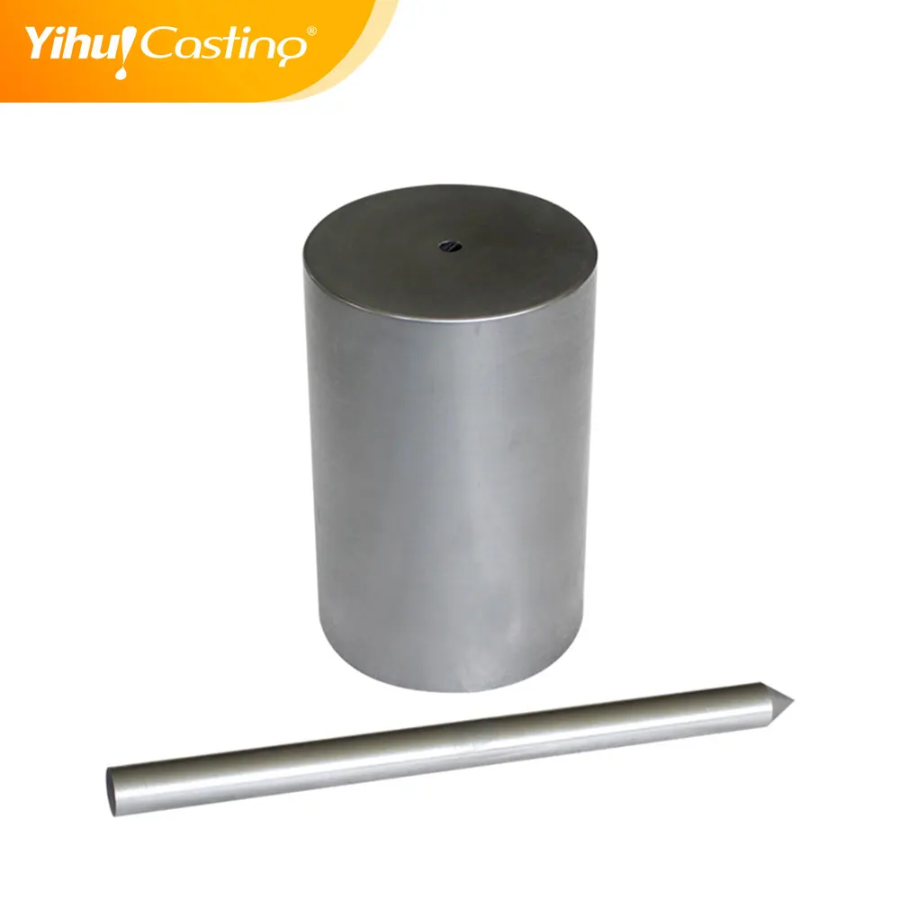 Carbon crucible used for Indutherm VC400 VC600  casting machine