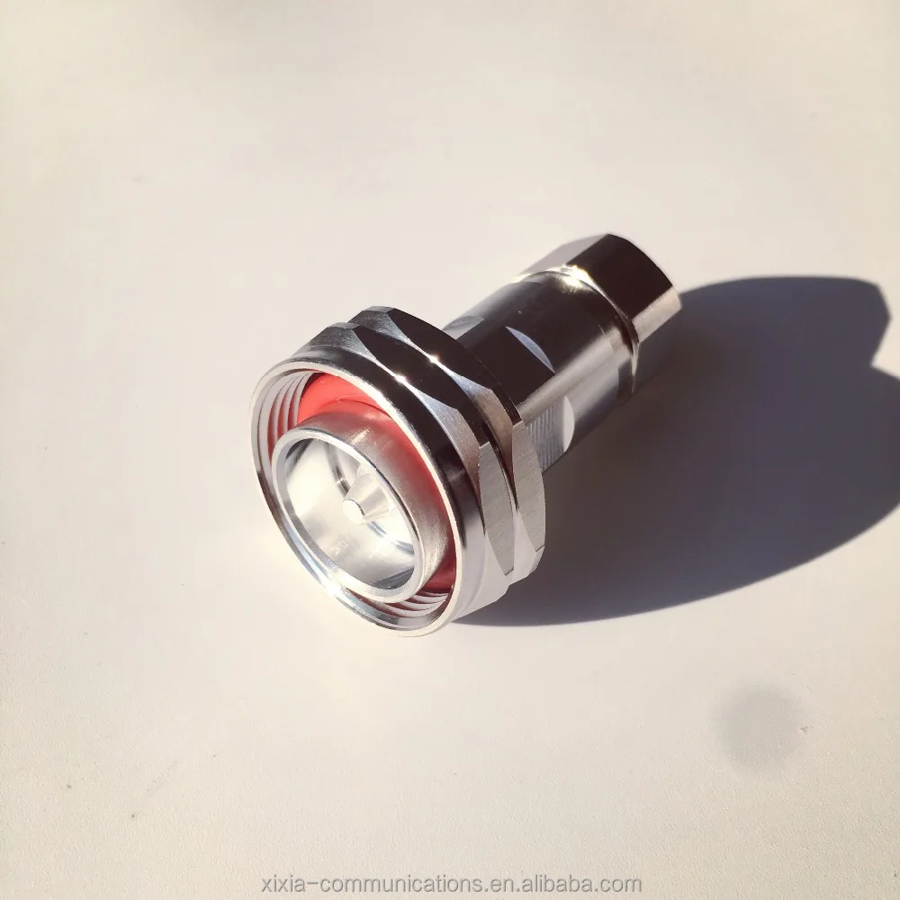 Сварной прямой Штекерный разъем 7/16 для гибкого радиочастотного Кабеля 1/2 дюйма