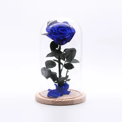 Grade A Last 5 Yeas Love rose Flora Best Quality Forever Preserved Eternal Rose in glass