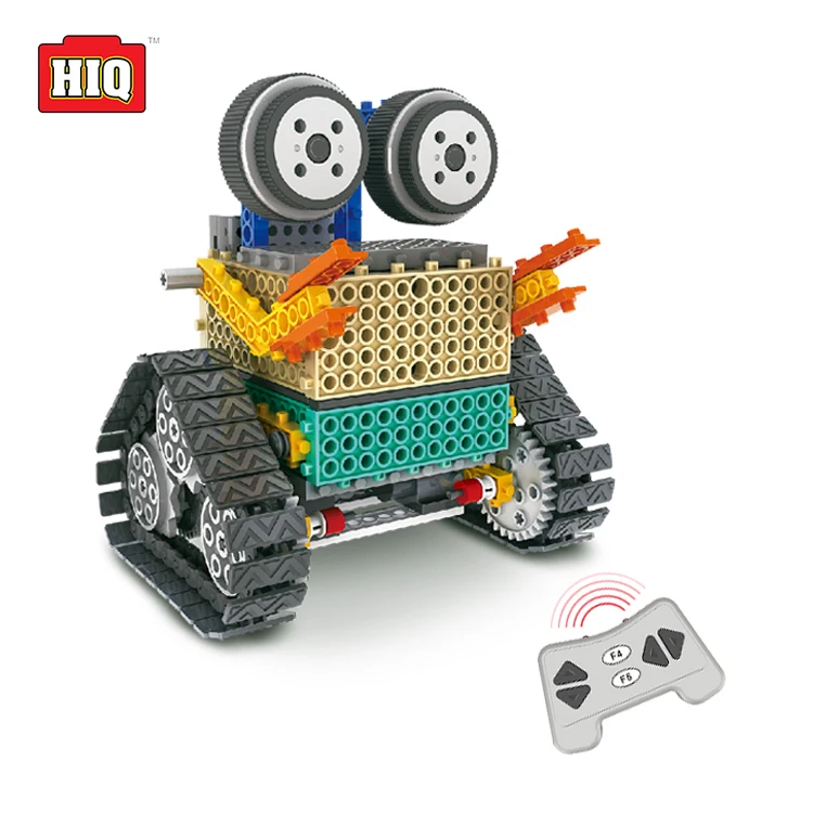 2018 новый дизайн rc робот пластиковые игрушки соединяющие строительные блоки