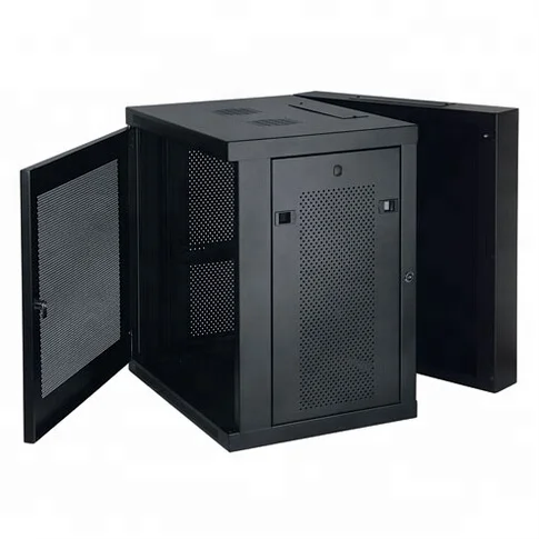 low price double section wall mounted 9u network cabinet