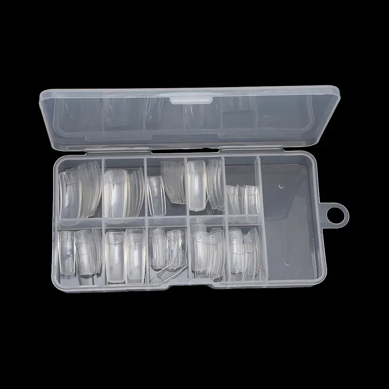 Новые Индивидуальные акриловые Изогнутые кончики для французского маникюра