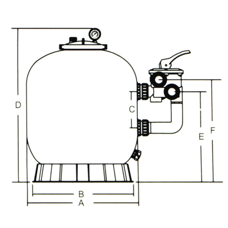 Factory Supply swimming pool filter for Swimming Pool Water Treatment