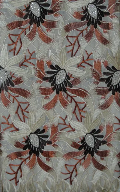 High Quality Wholesale Cotton African Lace Fabrics / African Dry Swiss Voile Lace Discount Fabric / Cheap Textile Material