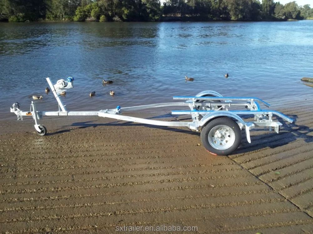 
hot galvanizing boat trailer CBT-J42/J42R 