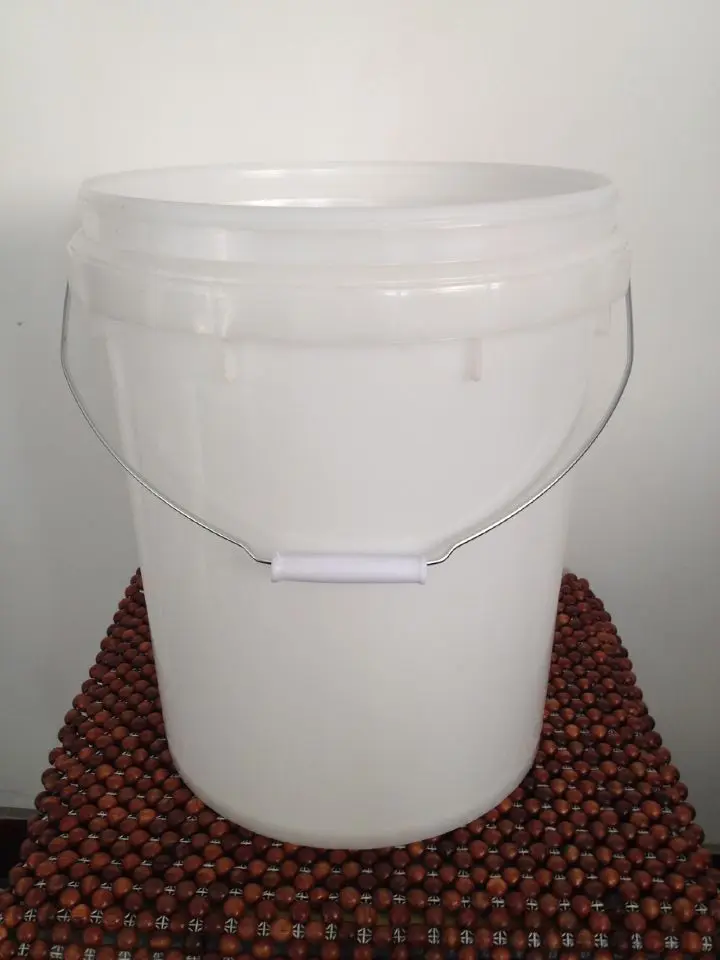 Packaging laundry detergent round plastic pail 20 liter plastic bucket