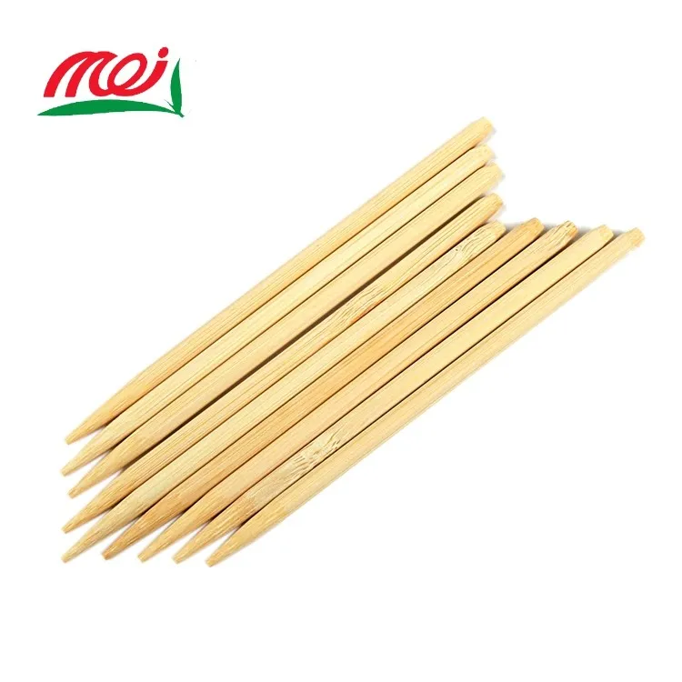 Chinese Bbq Grill Eco-friendly Barbeque Disposable round 40cm Beef Bamboo Stick