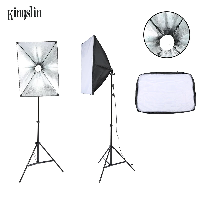 
Softbox professional photographic studio easy folded 50*70CM soft box with 2.1M light stand 