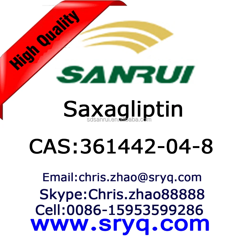 
API-Saxagliptin, High purity cas 361442-04-8 Saxagliptin for Type 2 diabetes 