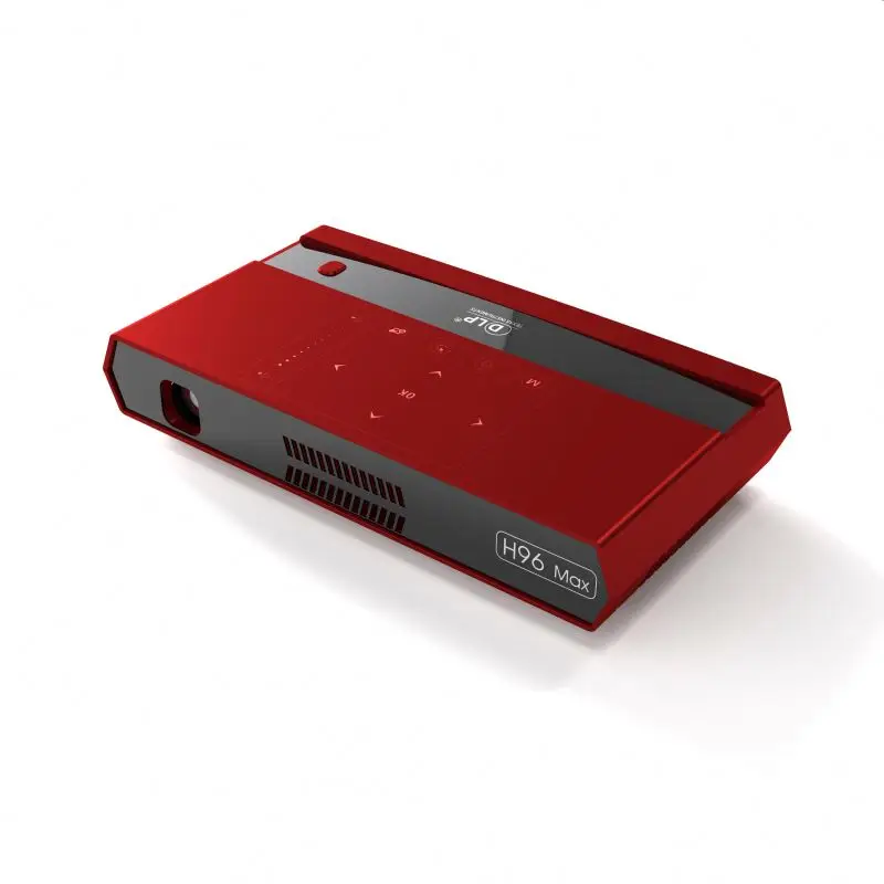 Best Selling H96 Max Projector 2Gb 16Gb Android 6.0 S912 Daul Wifi 150 Lumens Pocket Portable Projector