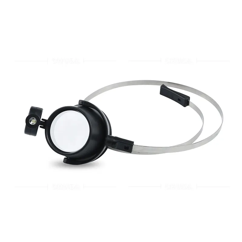 15X30mm watch repair magnifying glass LED head wearing magnifier