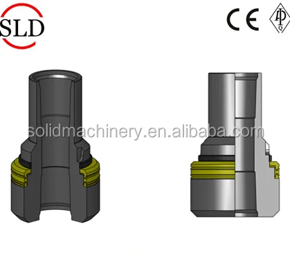 
API 6A Threaded mandrel type casing and tubing hanger 