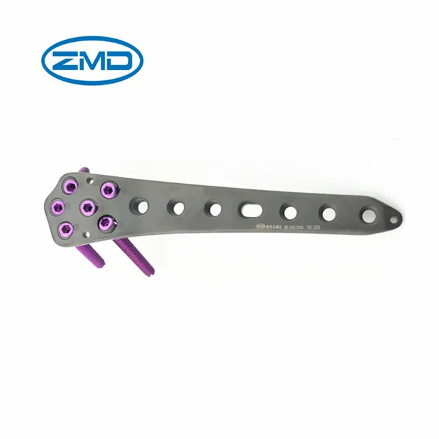 ZMD Orthopedic implant Multi-Axial Femoral Distal Locking Compression Plate titanium
