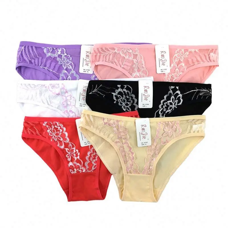 2020 new fashion women underwear panties lace briefs girls female cotton panty