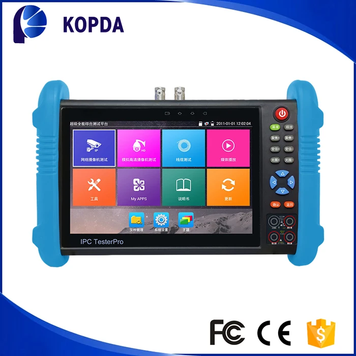 4 К Аналоговый + IP + AHD + CVI + SDI 6 в 1 Многофункциональный CCTV тестер