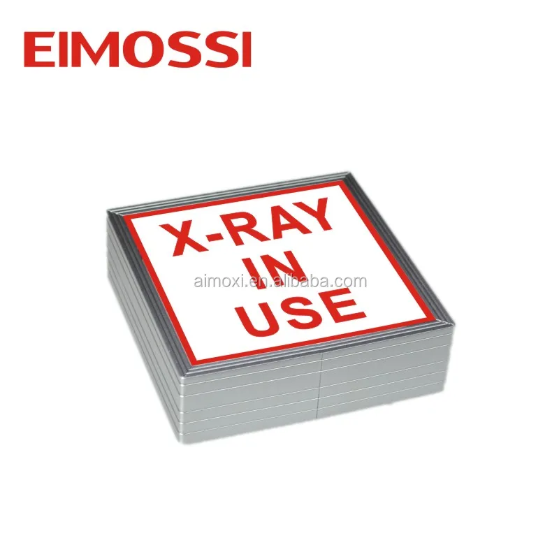 good quality x-ray Machine fixed x ray in use sign led warning symbol lights manufacturer