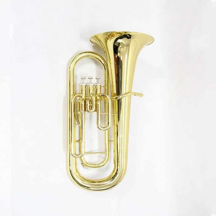 Недорогой золотой лаковый клаксон Euphonium 200