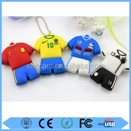 Новый стиль чемпионат мира по футболу usb флешки с бесплатная логотип и низкая цена