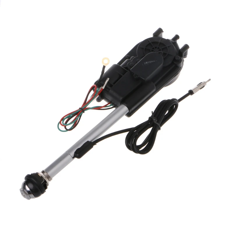 12V Universal Waterproof Car Auto AM FM Radio SUV Electric Power Adjustable Cable Length Automatic Antenna Aerial