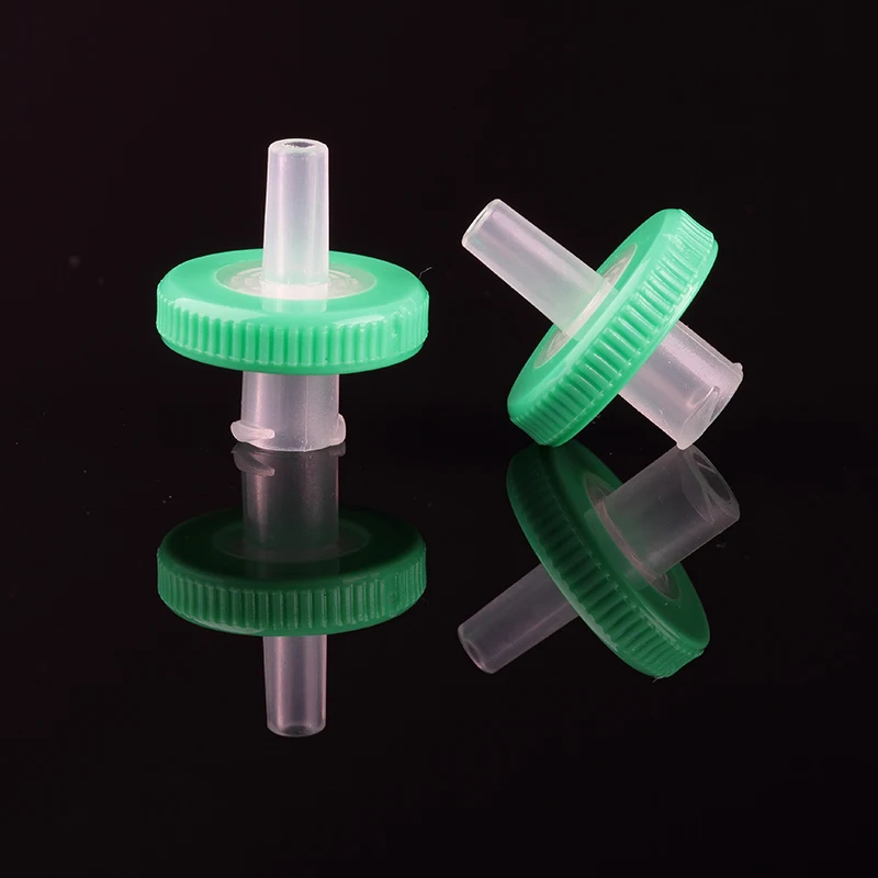 25 мм 13 мм 0.22um 0.45um гидрофильный Стекловолокно GF шприц фильтр