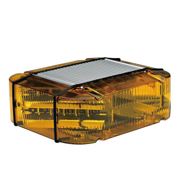 Snow plow tow truck amber led strobe emergency lights for trucks