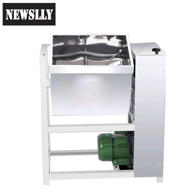 Commercial horizontal Bread Dough Mixer Stainless Steel Horizontal Dough Mixer Horizontal Flour Dough Mixer