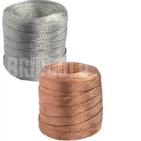 луженая плоская медная тесьма провод