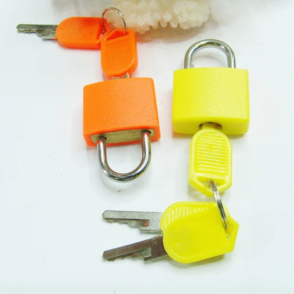 
CH-CX01 20mm key padlock with colorful ABS cover 