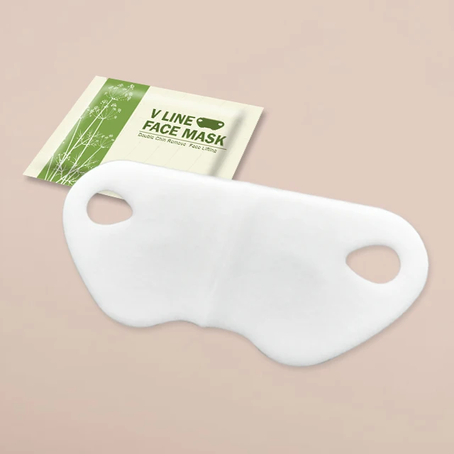Лидер продаж, итальянская Гидрогелевая V-образная маска для похудения для уменьшения подбородка