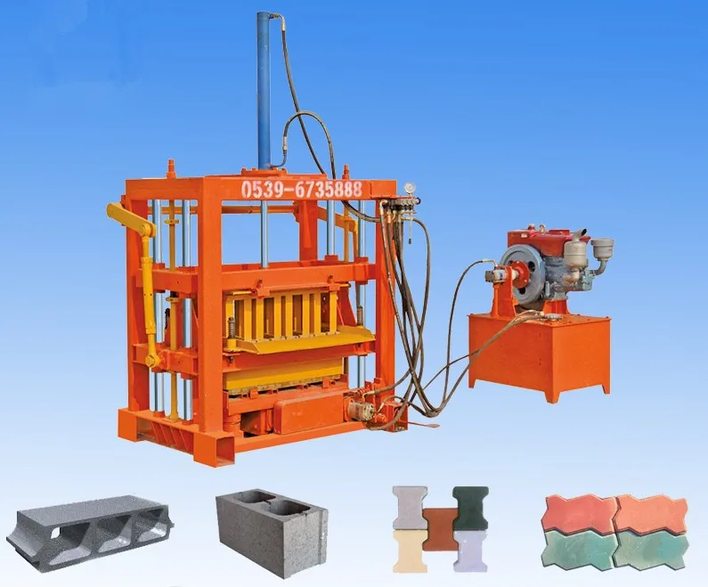 china small cheap building block making machine, cinder block machine in Jamaica, solid block machine price