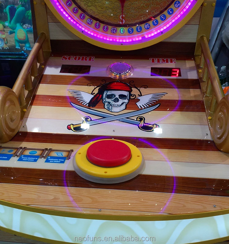 2019 New Coming Fantasy Coin Operated Arcade machines for sale  redemption games pirate treasure