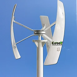 300W Solar and Wind Energy Systems Small Vertical Axis for Turbine Home Use Off-grid System