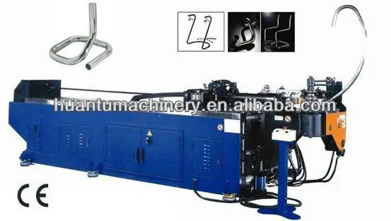 Fabrication vende maquina dobladora de tubos HT50NC, HT75NC tubo doblador NC con control de, Pipe Bender Machine