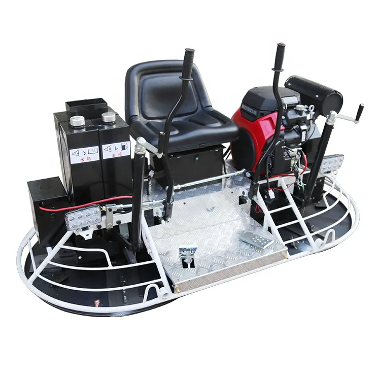 Gasoline  ride-on Concrete floor power trowel machine