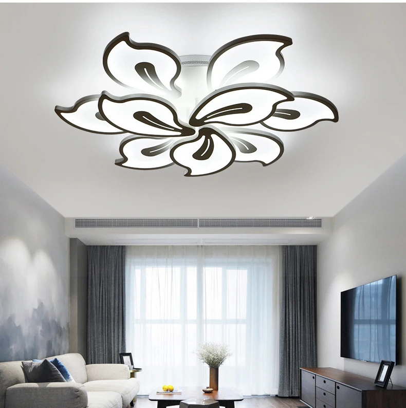 
3 Color Changing House Lighting Ceiling With 2.4G Dimmable Remote Control 