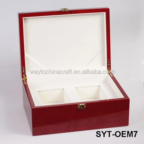 Высококачественная деревянная Подарочная чайная коробка ручной работы