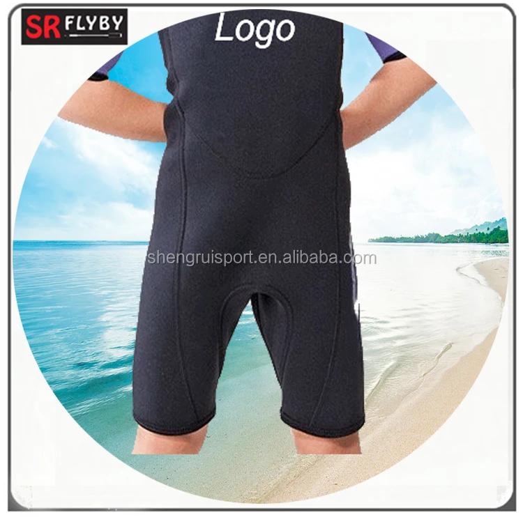 Premium kids yamamoto neoprene full body wetsuit surf short suit wetsuits Back zip design