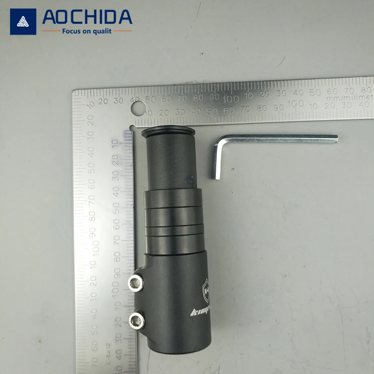 Factory direct black bicycle riser booster bicycle handlebars and other bicycle accessories