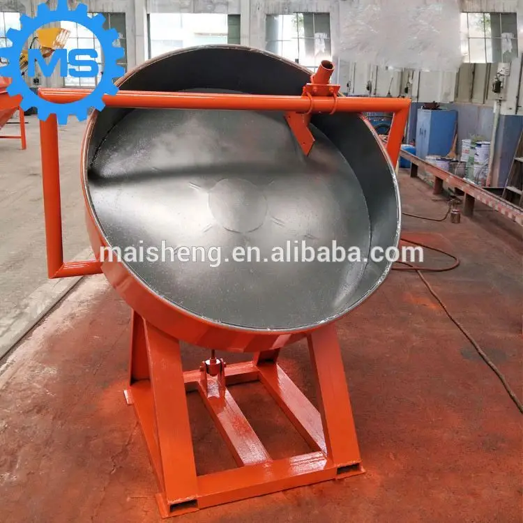 High Quality Disc Pelletizer Machine To Make Organic Fertilizer