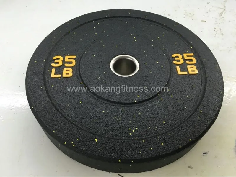 
Hi Temp Crum Rubber Bumper Plates For Barbell Weight Lifting 