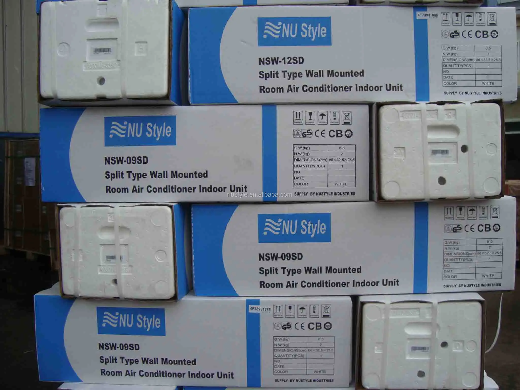 1.5 ton Inverter AirConditioner heat pump (R410a, 50HZ, 9000BTU, 12000BTU, 18000BTU, 24000BTU, Cooling and Heating)