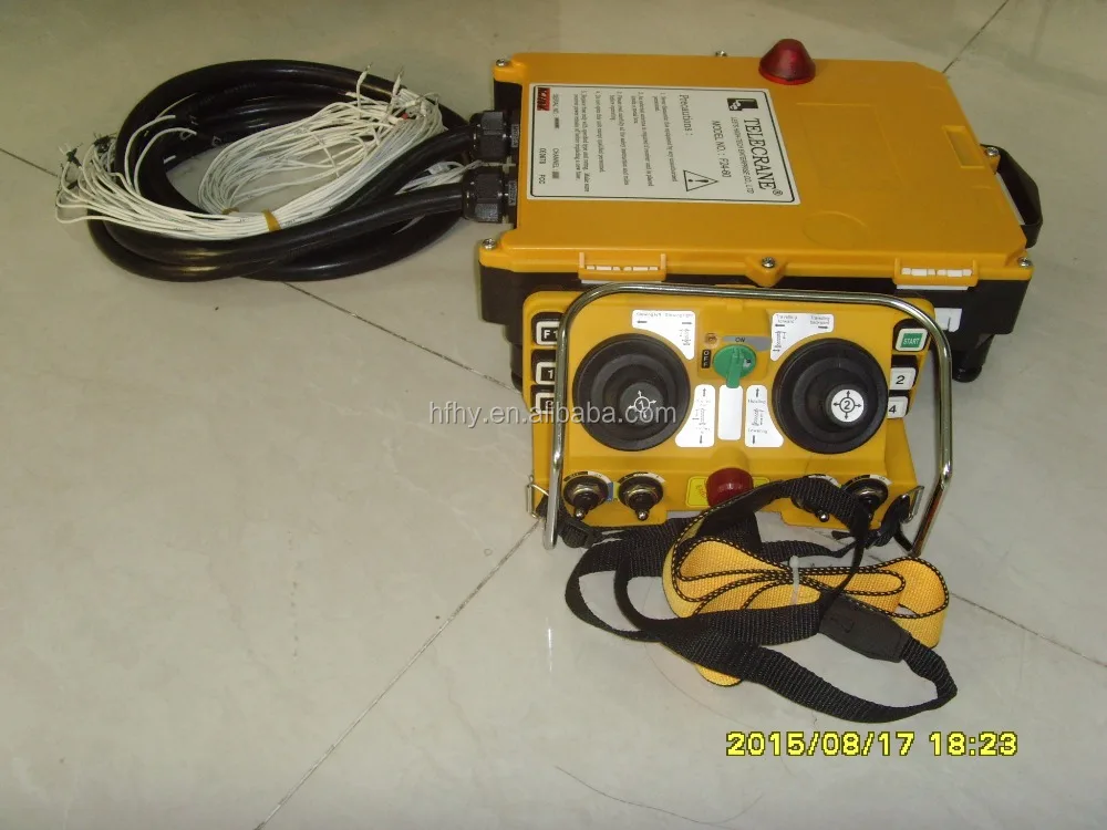 CE certificate factory use wireless radio Remote Control for hoist controller switch