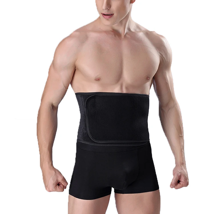 
Perfect Rubber Men Black Waist Trainer Belt Shapewear 