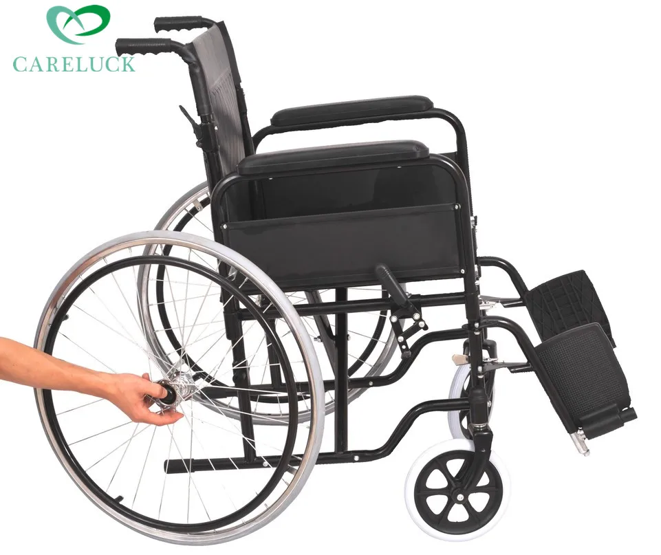 Hot Sale travel wheelchair sport push wheel chair for wholesale