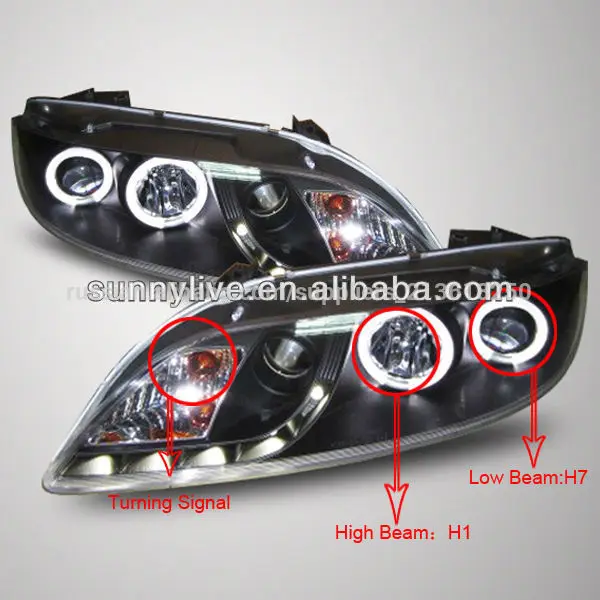 для mazda 6 привел глава лампы глаза ангела 2004-11 v3 типа