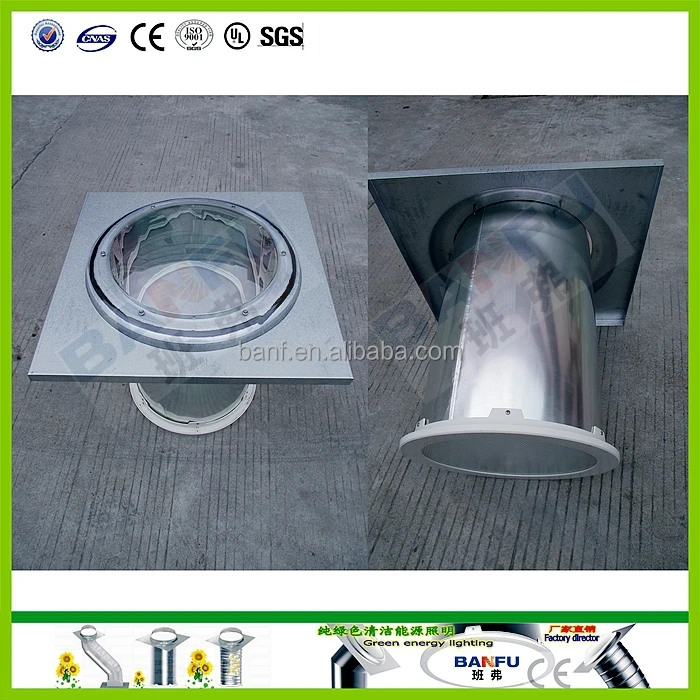Industrial factory daylighting sun pipe tubular skylights