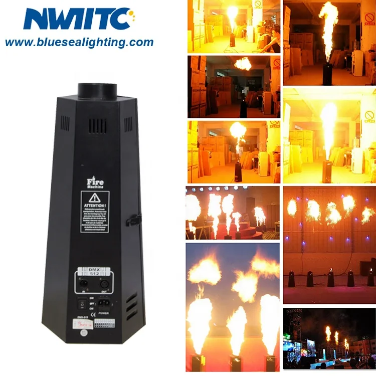  DMX512 метательный сценический эффект шоу Освещение dj пламя dmx Пожарная