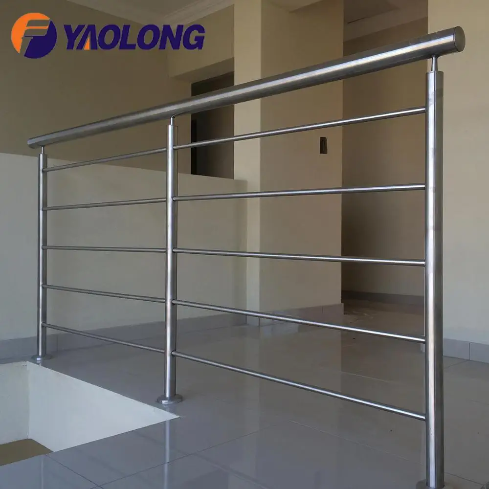 round square rectangular stainless steel ornamental tube balustrade handrail railing pipe