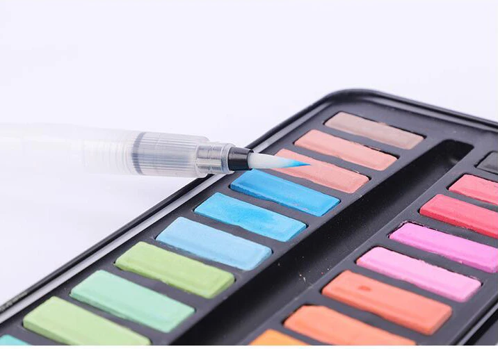 
Factory Cheap Price Multipurpose Metal Palette Solid Watercolor Paint for Art 