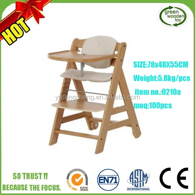 
Wooden baby folding chair 
